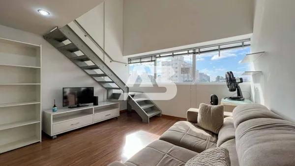 Loft com 1 dormitório para alugar, 32 m² - Alto da Glória - Curitiba/PR