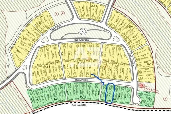 REVENDA ALPHAVILLE - Terreno à venda, 700 m² por R$ 1.500.000 - Ferraria - Campo Largo/PR