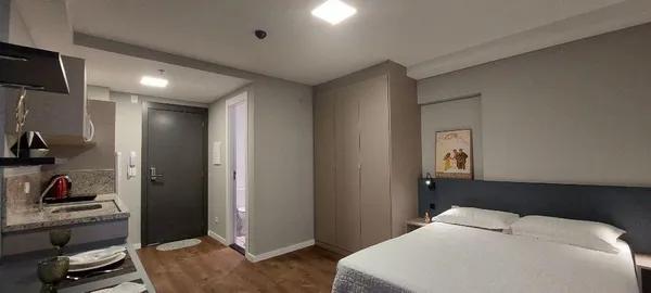 Apartamento/Studio com 1 dormitório à venda, 22 m² por R$ 344.500 - Centro - Curitiba/PR