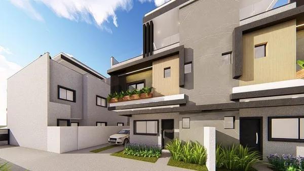 Sobrado com 3 dormitórios à venda, 120 m² por R$ 889.000,00 - Boqueirão - Curitiba/PR