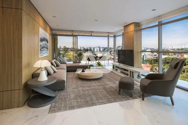 Apartamento com 3 dormitórios à venda, 190 m² por R$ 3.948.000,00 - Cabral - Curitiba/PR