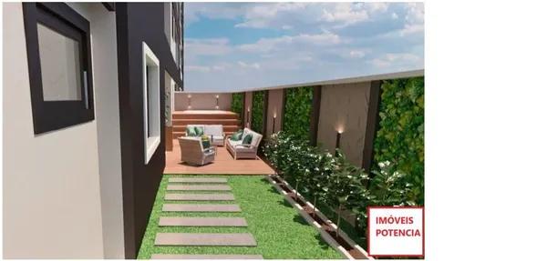 Apartamento novo Garden à venda Bairro Novo Mundo, Curitiba, PR.