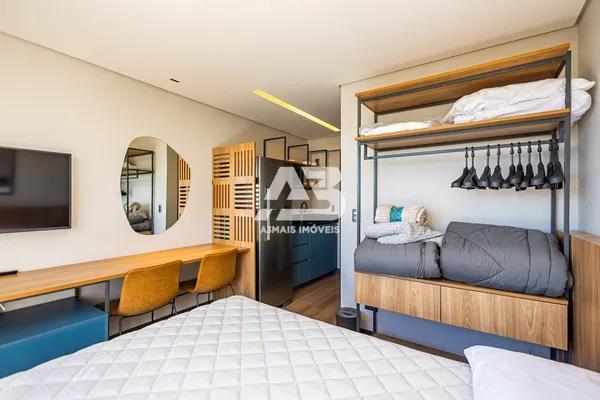 Apartamento com 1 dormitório à venda, 18 m² por R$ 345.000,00 - Água Verde - Curitiba/PR