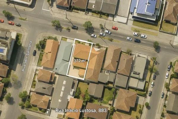 Terreno à venda, 372 m² por R$ 1.200.000,00 - Mercês - Curitiba/PR