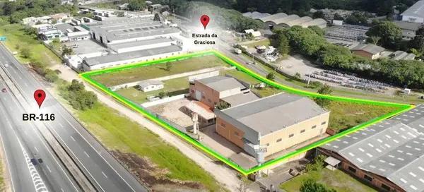 Área à venda, 15144 m² por R$ 13.100.000,00 - Atuba - Curitiba/PR