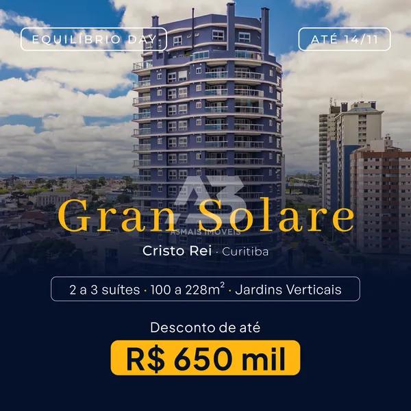 Apartamentos e cobertura prontos para morar no Cristo Rei – Gran Solare