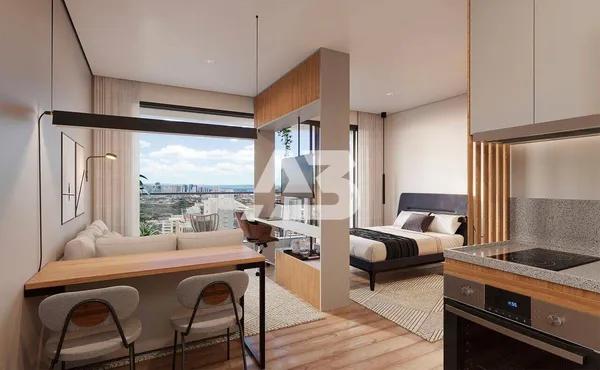 Studio à venda, 34 m² por R$ 396.000 - Cristo Rei - Curitiba/PR