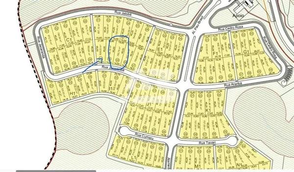 REVENDA ALPHAVILLE - Terreno à venda, 763 m² por R$ 1.500.000 - Ferraria - Campo Largo/PR