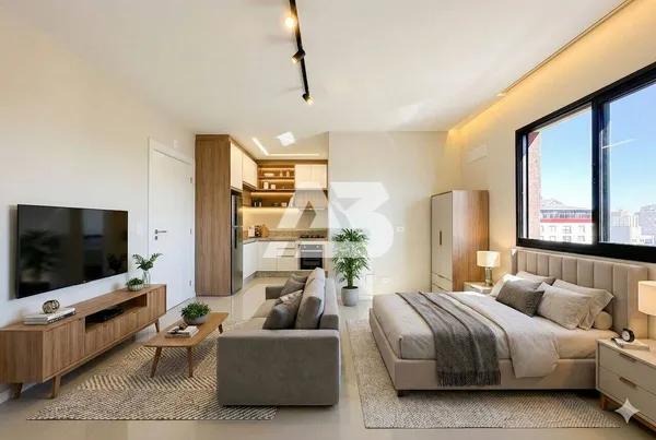 Apartamento Garden com 1 dormitório à venda, 22 m² por R$ 314.000,00 - Centro - Curitiba/PR