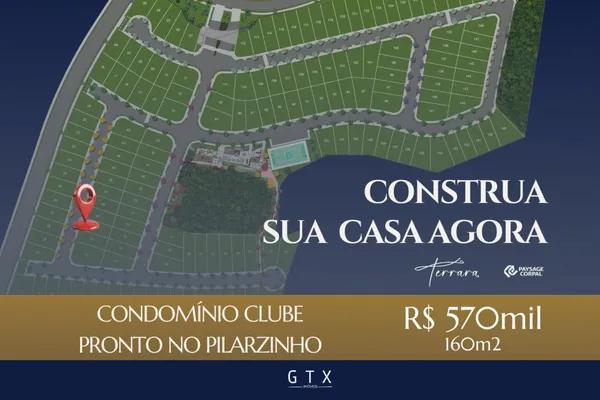 Terreno Pronto para Construir Condomínio Clube Pilarzinho