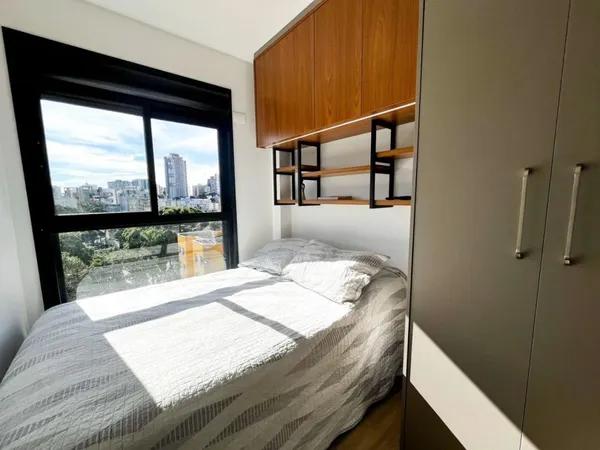 Studio Mobiliado no Água Verde |  Locado | Renda Imediata | Ed. LINK | à venda por R$ 350.000 - Curitiba/PR