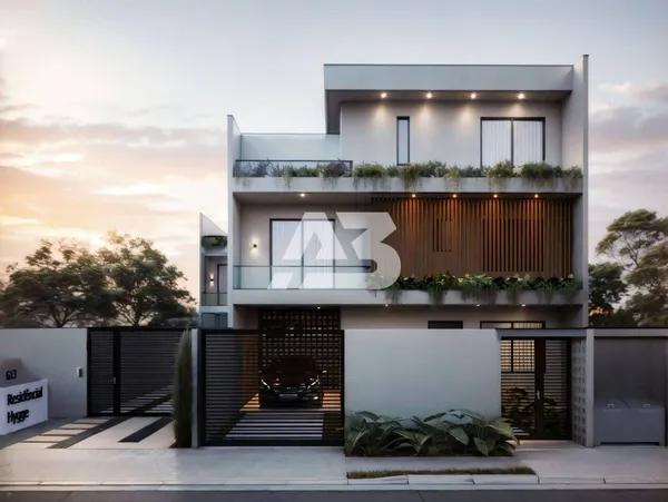 Sobrado com 3 dormitórios à venda, 147 m² por R$ 979.000 - Santa Felicidade - Curitiba/PR