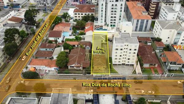 Terreno à venda, 540 m² por R$ 1.550.000,00 - Alto da XV - Curitiba/PR