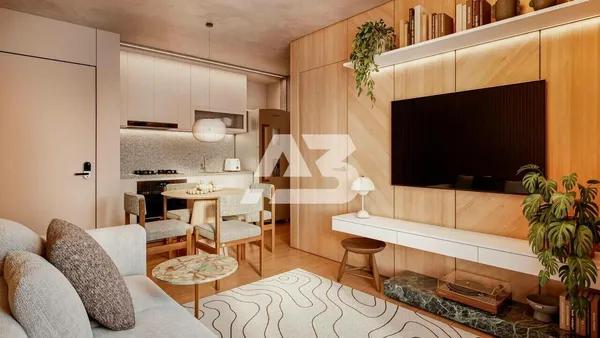 REVENDA - Studio à venda, 26 m² por R$ 424.900 - Centro - Curitiba/PR