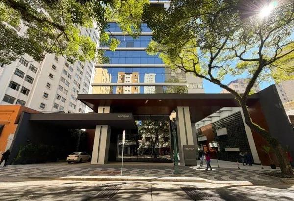 Sala para alugar no Endeavour Prime Offices, Rua Comendador Araújo, por R$ 3.100/mês - Centro - Curitiba/PR