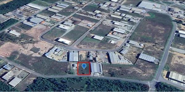 Terreno industrial em Araquari - Volta Redonda, 2.017 m² de área exclusiva.