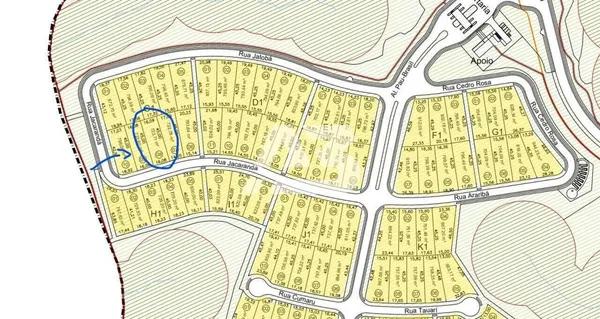 REVENDA ALPHAVILLE - Terreno à venda, 717 m² por R$ 1.250.000 - Ferraria - Campo Largo/PR